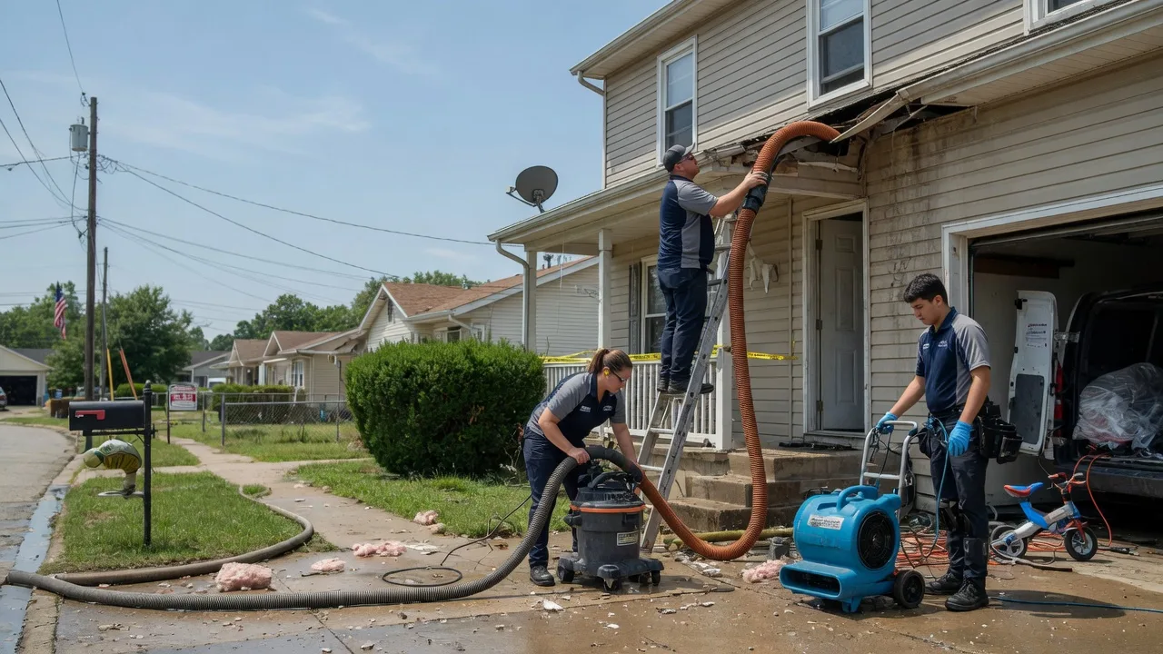 Water Damage Restoration in Angie, LA near me